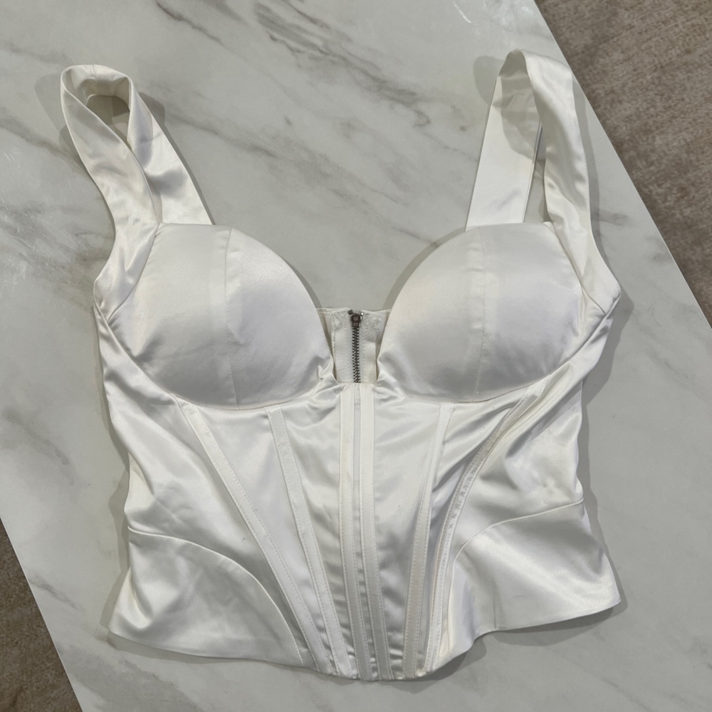 Satin Corset Top